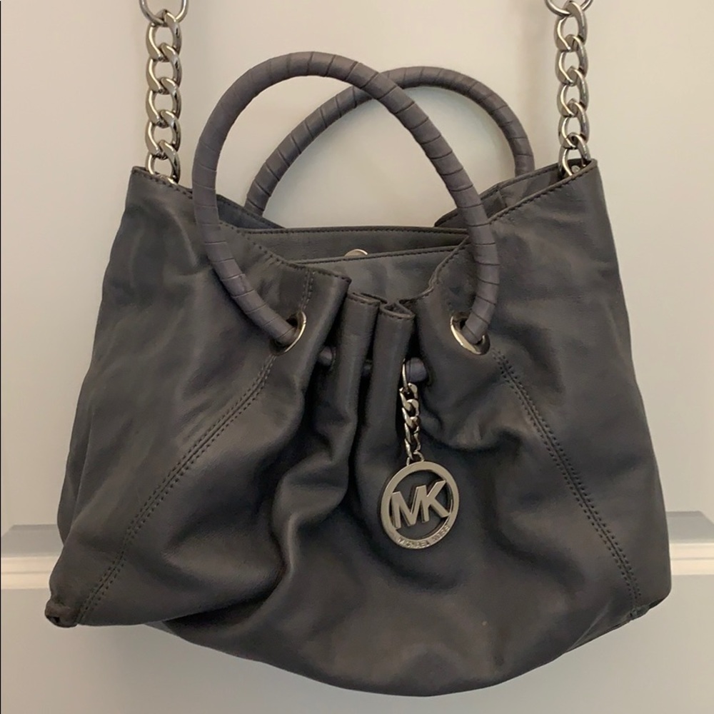 Michael Kors grey hobo